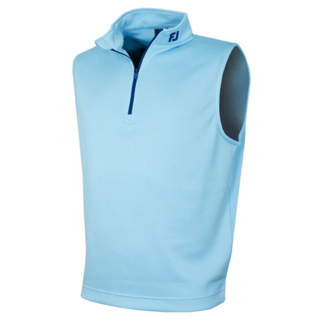 Footjoy Mens Half-Zip 4-Way Stretch Moisture Wicking Golf Vest