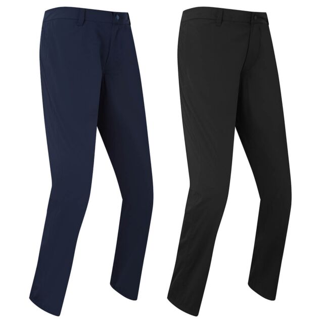 FootJoy Mens Hydroknit Waterproof 4-Way Stretch Regular Fit Golf Trousers