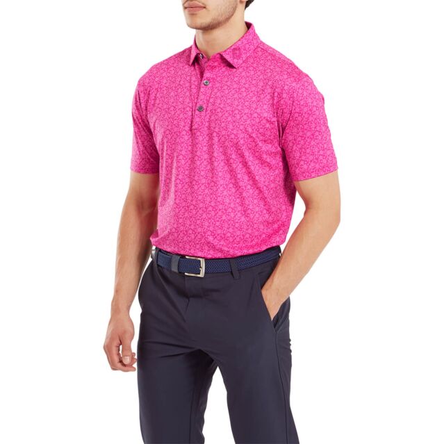 Mens patterned golf shirts cheap