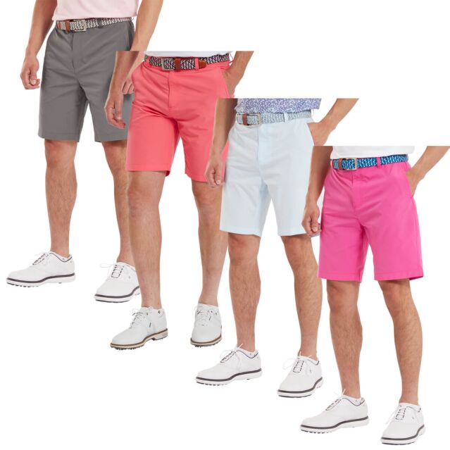 FootJoy Mens 2024 Par Two Way Stretch Lightweight Easy Care Golf Shorts