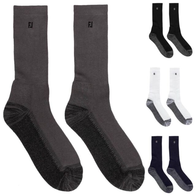FootJoy 2024 Prodry Moisture Wicking ProDry Crew Comfort Golf Socks