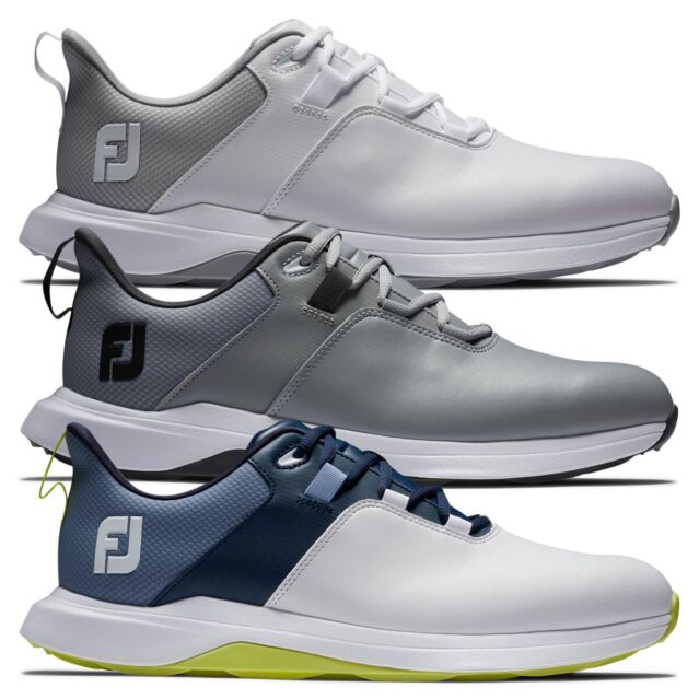 Footjoy Mens 2025 Pro Lite Waterproof Comfort Easy Care Durable Golf Shoes