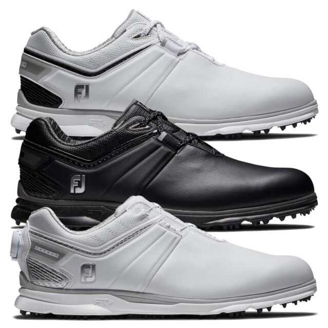 FootJoy Mens Pro SL Carbon Waterproof Lightweight Leather Golf Shoes