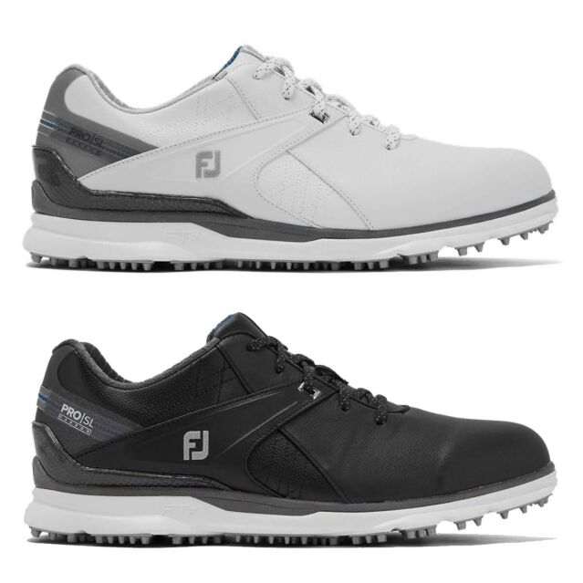 Footjoy Mens Pro SL Carbon Waterproof Leather Golf Shoes