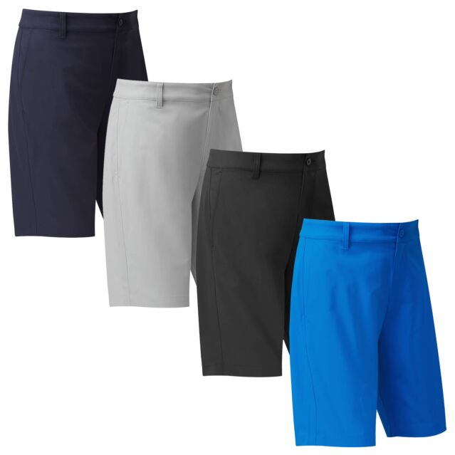 Footjoy Mens 2026 FJ Par Stretch Lightweight Modern Taper Fit Golf Shorts