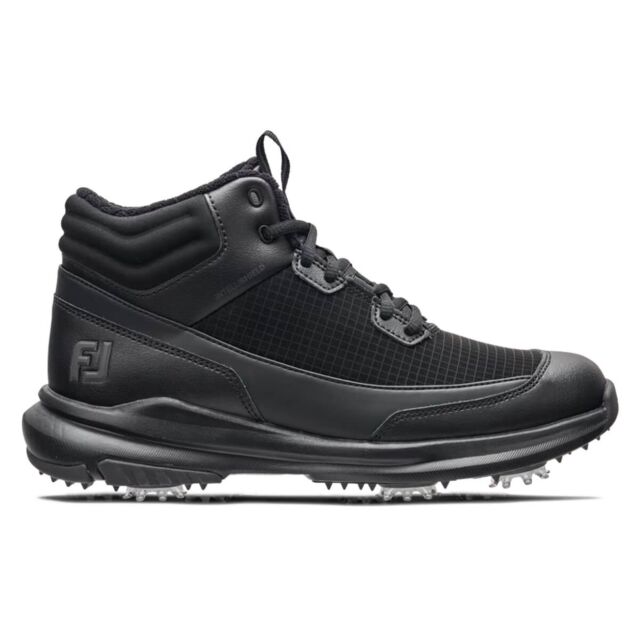 Footjoy Mens 2025 Stormwalker Waterproof Leather Thermal Spiked Golf Boots