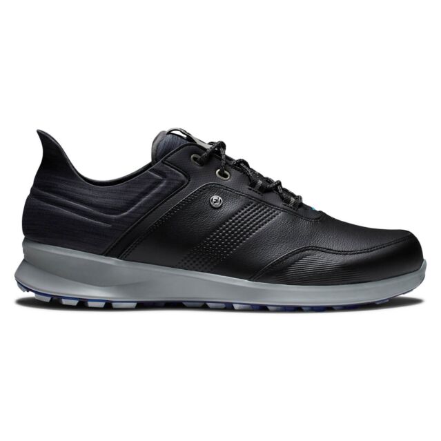Footjoy Mens Stratos Waterproof Spikeless Leather Golf Shoes