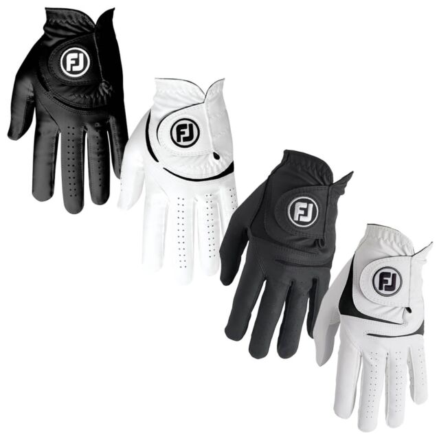 FootJoy Mens 2024 WeatherSof LH Ultimate Grip Leather Performance Golf Glove