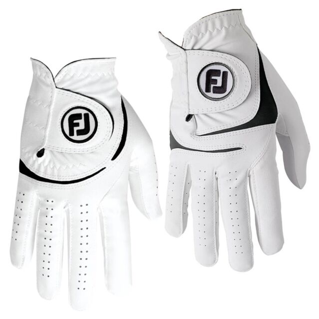 FootJoy Mens 2024 WeatherSof RH Ultimate Grip Leather Performance Golf Glove