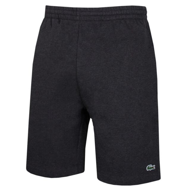 Lacoste Mens Drawcord Sustainable Brushed Fleece Casual Shorts