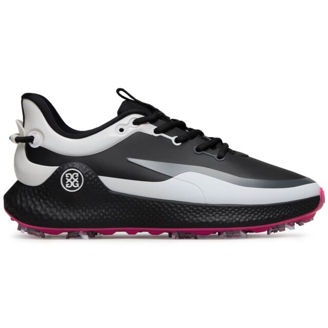 G/Fore Mens 2025 MG4+ O2 G/Lock Waterproof Anti-Odour Spiked Golf Shoes
