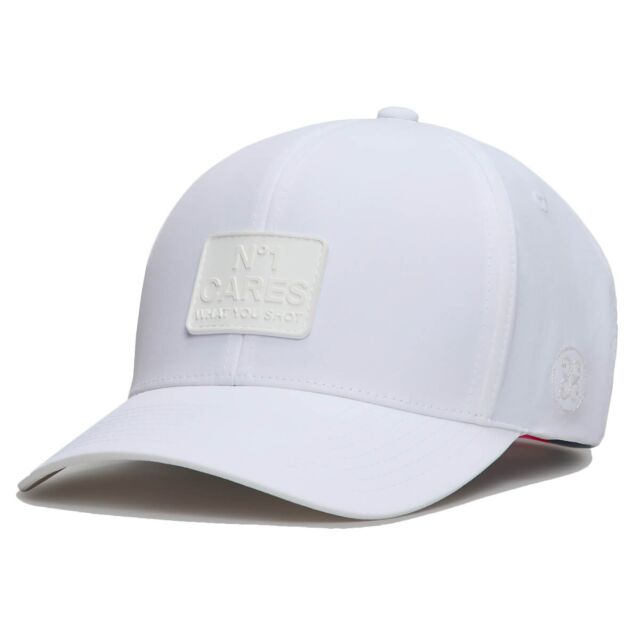 G/Fore Mens No1 Cares Low Profile Adjustable Breathable Golf Baseball Cap