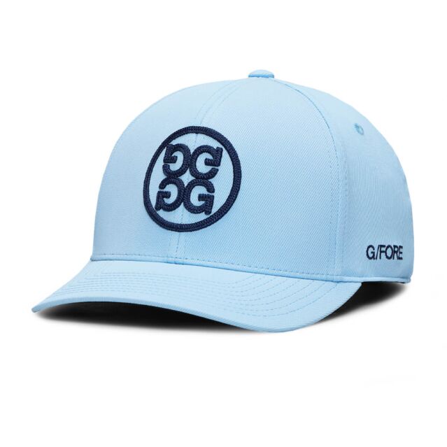 G/Fore Mens 2025 Chainstitch Circle G'S Contrast Stretch Cotton Twill Golf Cap