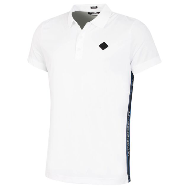 J.Lindeberg Mens Diamond Four Way Stretch Golf Polo Shirt