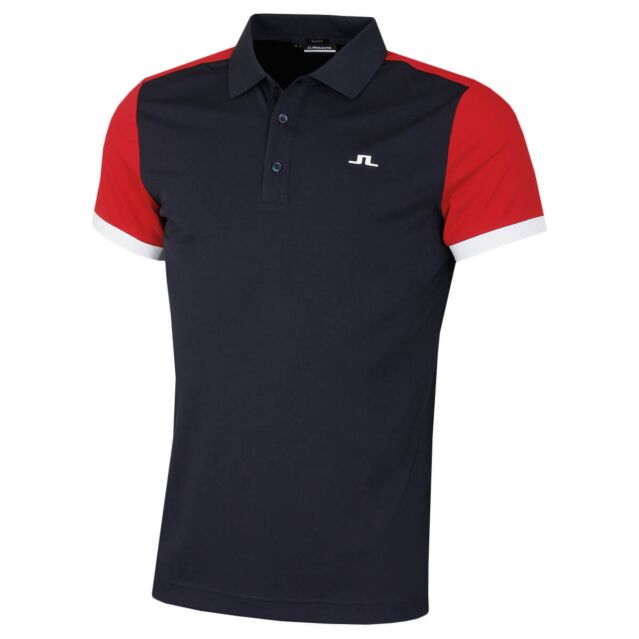 Mens slim fit golf polo best sale