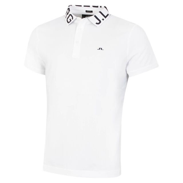 J.Lindeberg Mens Gus Regular Wicking Golf Polo Shirt