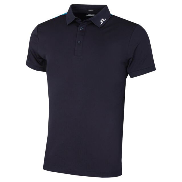 J.Lindeberg Mens Jeff Regular 4 Way Stretch Golf Polo Shirt