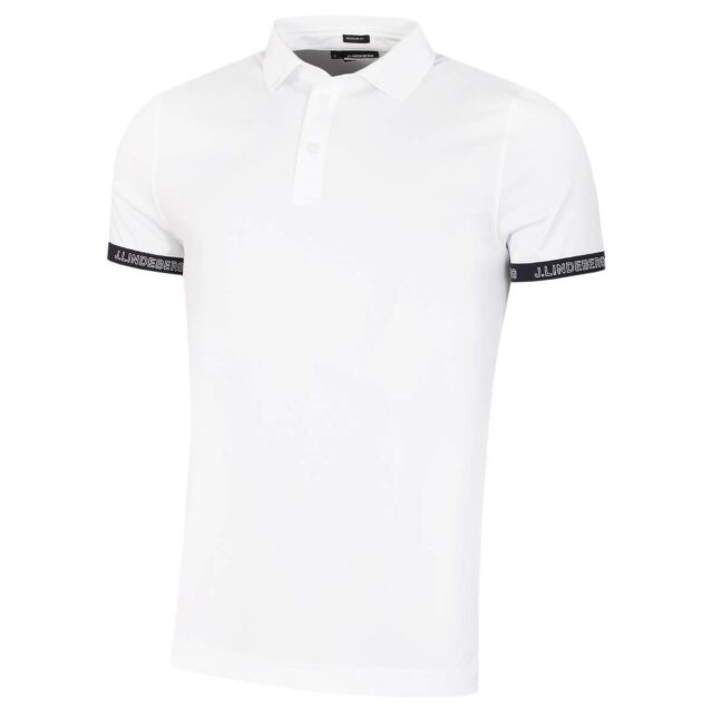 J.Lindeberg Mens Guy Regular 4 Way Stretch Golf Polo Shirt