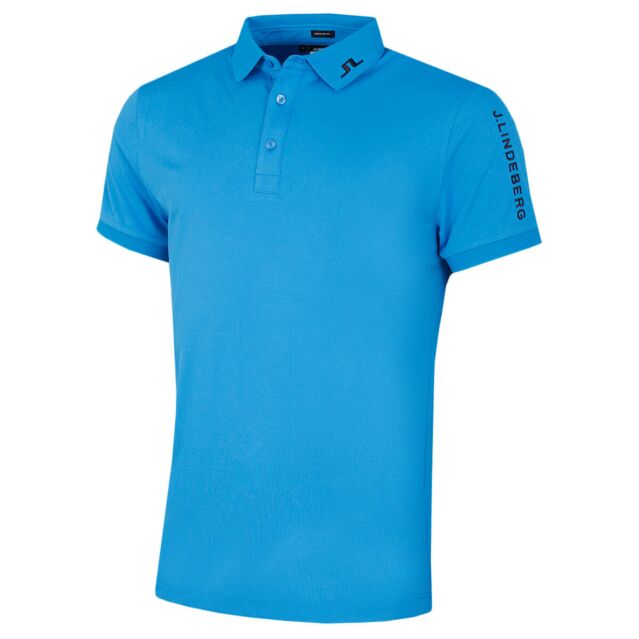 J.Lindeberg Mens Tour Tech Regular Fit Golf Polo Shirt