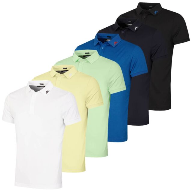 J.Lindeberg Mens KV Regular Fit 4-Way Stretch Golf Polo Shirt