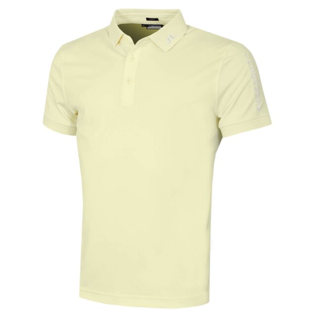 Mens slim fit golf polo top