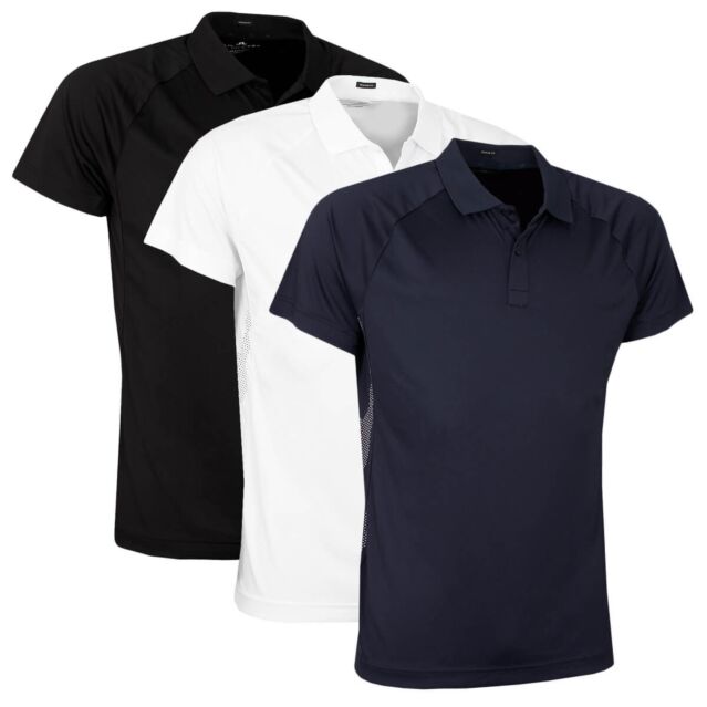 J.Lindeberg Mens Sola Regular Fit Biodegradable Golf Polo Shirt