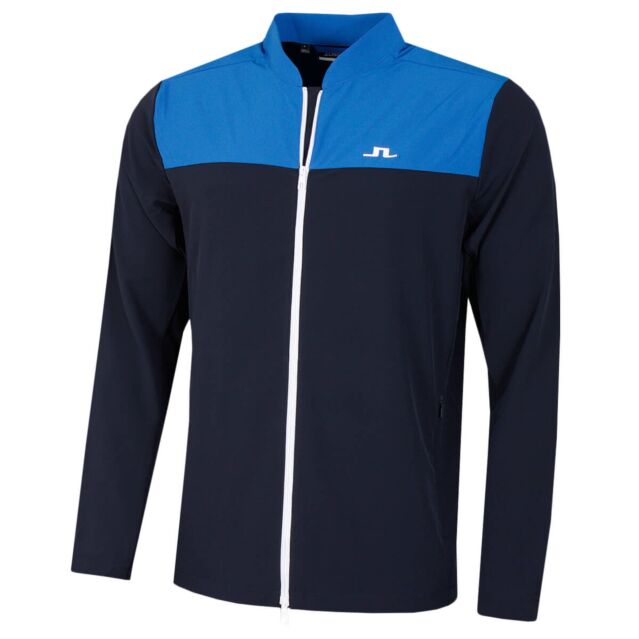 J.Lindeberg Mens Jeff Hybrid Water Repellent Golf Jacket