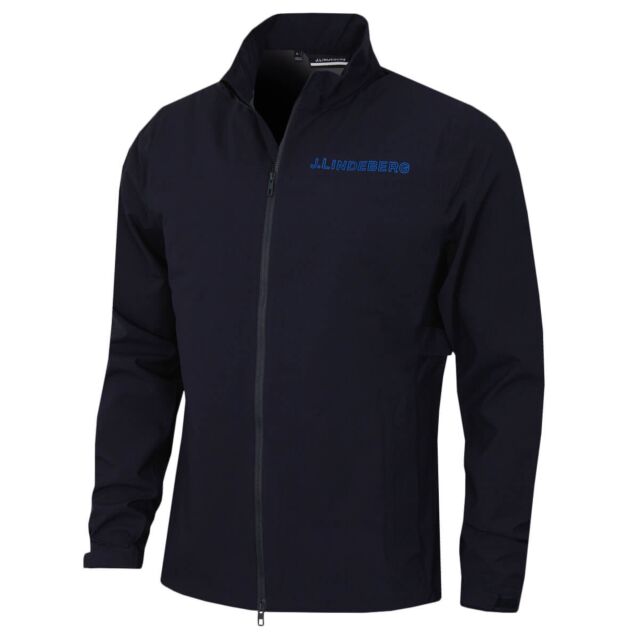 J.Lindeberg Mens Bridge Padded Waterproof Golf Rain Jacket