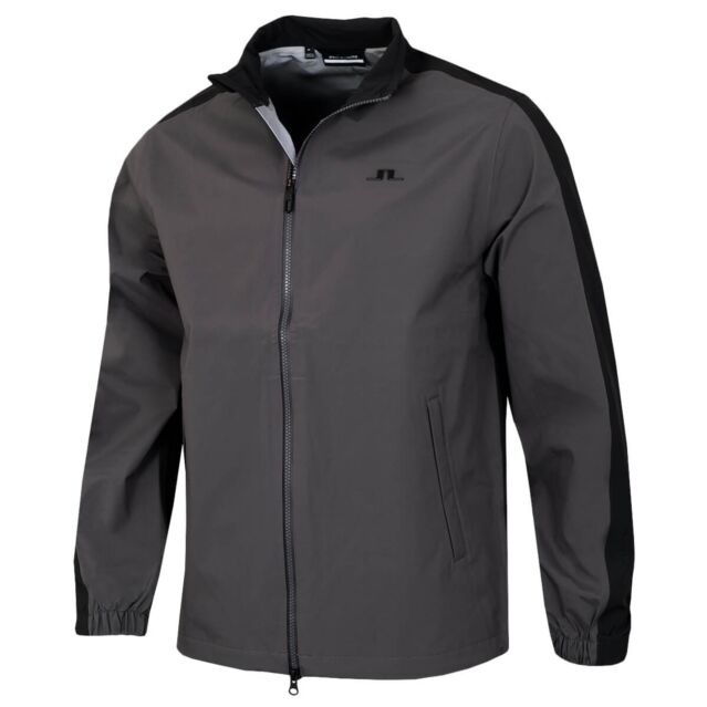 J.Lindeberg Mens Theo Waterproof Windproof Golf Rain Jacket