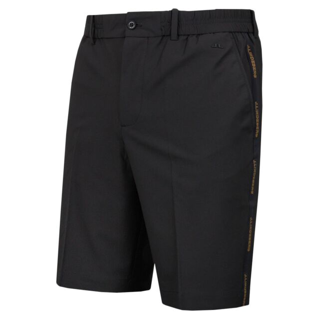 J.Lindeberg Mens Stuart Stripe Quick Dry Golf Shorts