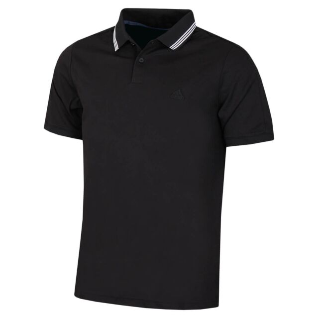 adidas Golf Mens Go To Pique Durable Polo Shirt