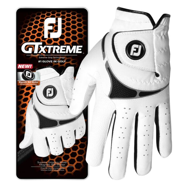 FootJoy Mens 2025 Regular Left Hand Xtreme Grip Leather Blend Golf Glove