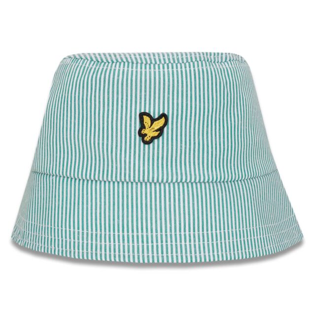 Lyle Scott Mens Stripe Durable Triple Stitch Relaxed Bucket Hat