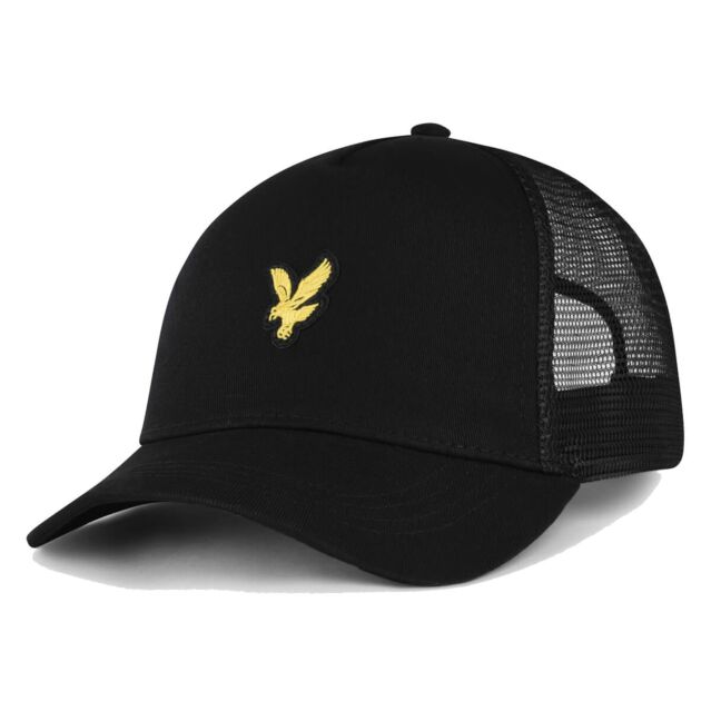 Lyle & Scott Unisex Snap Back Cotton Blend Trucker Style Adjustable Cap