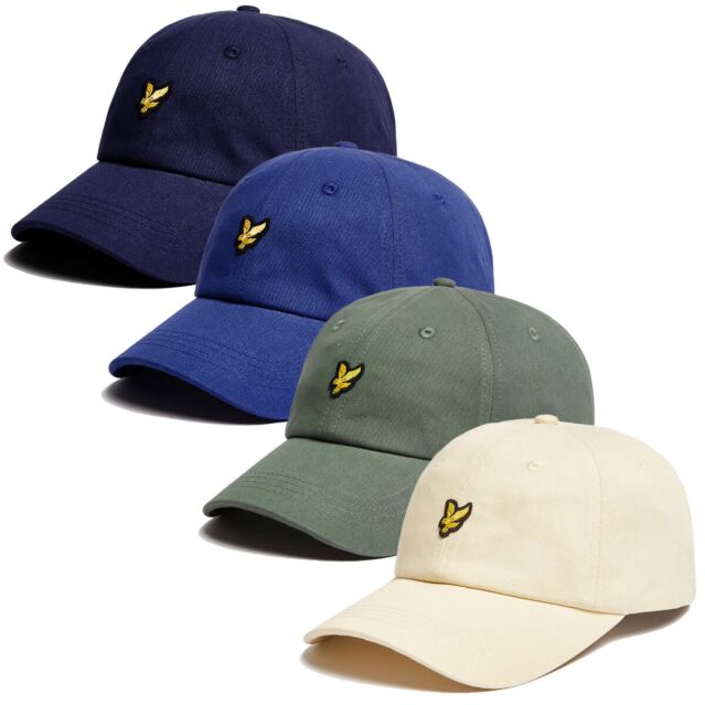 Lyle & Scott Unisex 2025 Eagle Logo Breathable Classic Cotton Baseball Cap