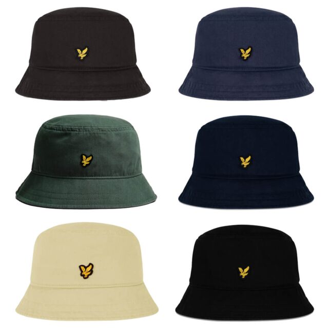 Lyle & Scott Unisex 2025 Eagle Logo Breathable Classic Cotton Bucket Hat