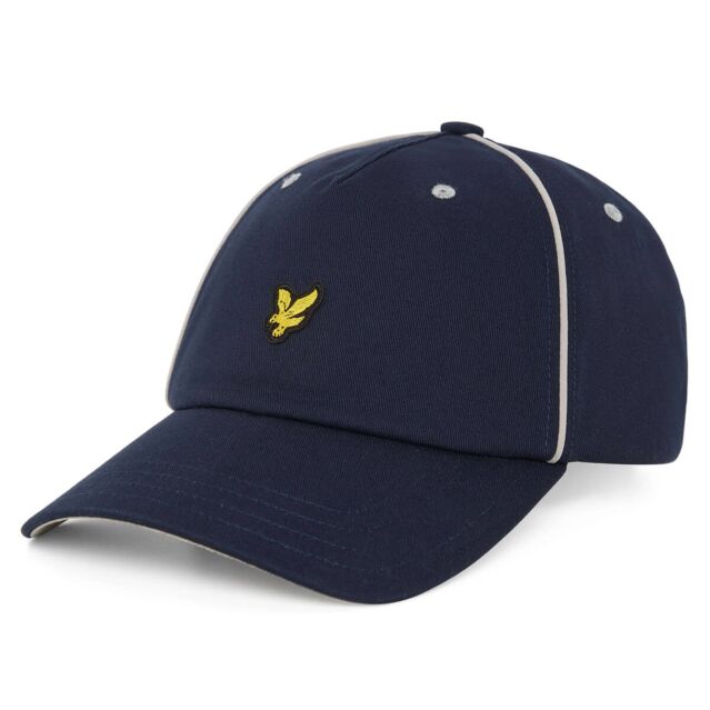 Lyle & Scott Mens Lightweight Versatile Piped Detail Golf Baseball Cap