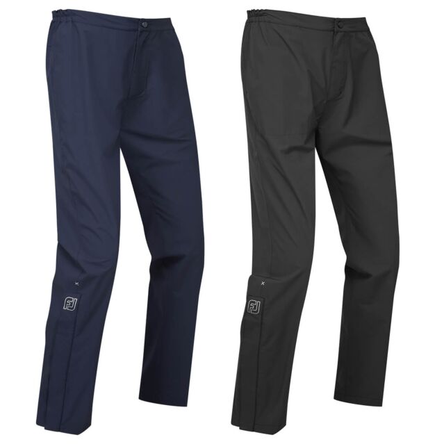 Footjoy Mens 2025 HydroLite X Waterproof Breathable Elasticated Golf Trousers