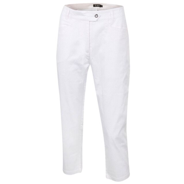 Island Green Womens Golf 1818 Mid Length Spotted Trousers