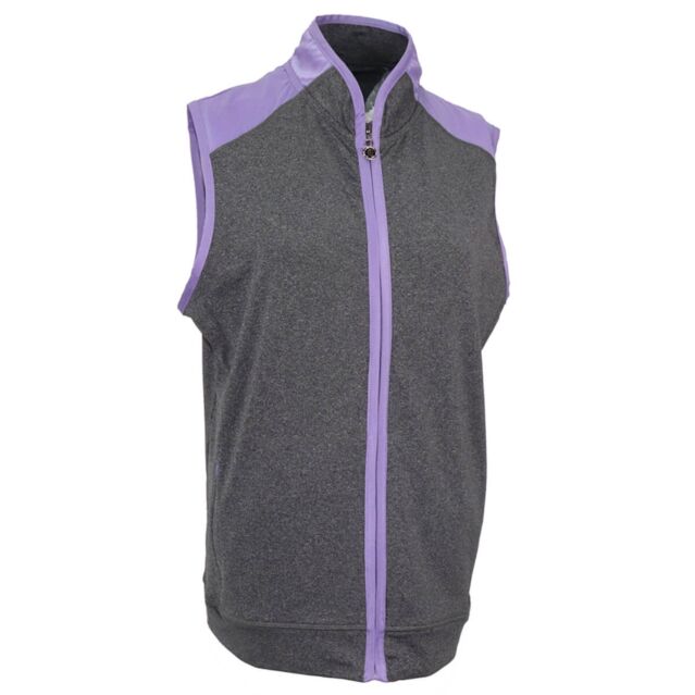 Island Green Womens IGLVST1964 Contrast Detail Golf Gilet