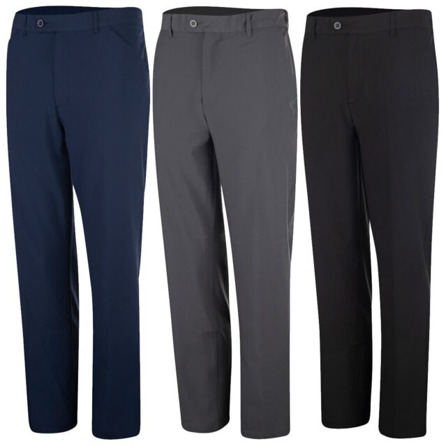 Island Green Mens Golf IGPNT1900 Stretch Tapered Trousers