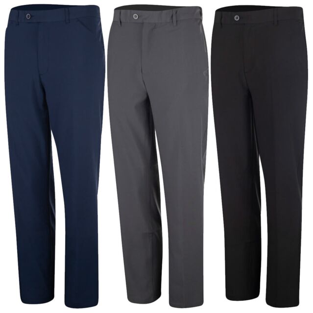 Island Green Mens 2025 Golf IGPNT1900 Stretch Breathable Tapered Trousers