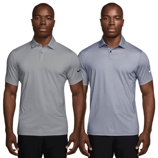 Nike Mens 2026 Dri-Fit Good Velocity Micro Moisture Wicking Golf Polo Shirt