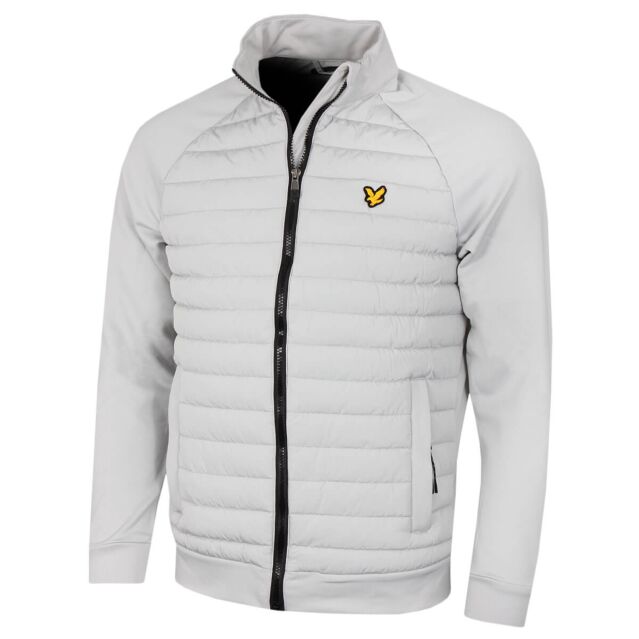 Lyle & Scott Mens Warm Fitted Raglan Fleece Golf Jacket