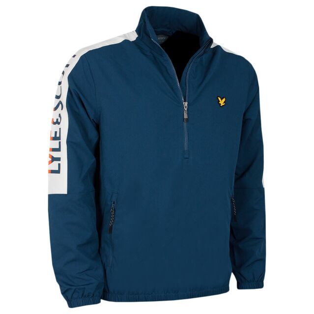 Lyle Scott Mens 1 2 Zip Durable Water Repellent Anorak Jacket
