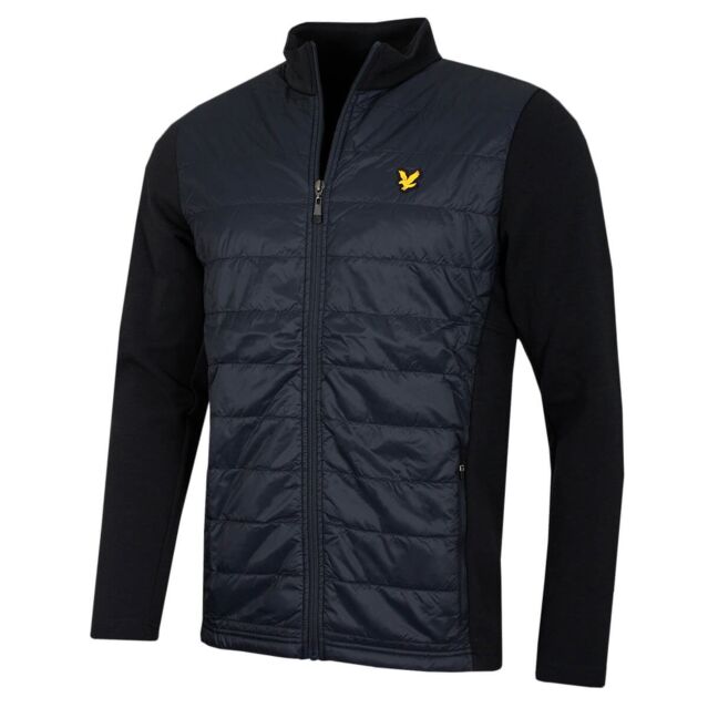 Lyle & Scott Mens Baffle Lightweight Insulated Quilted Golf