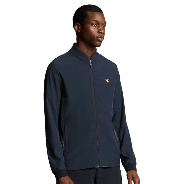 Lyle & Scott Mens 2025 Lightweight Modern Permium Full Zip Golf Jacket