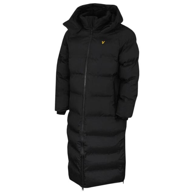 Lyle & Scott Mens 2025 Welded Longline Heavyweight Warm Padded Puffer Jacket