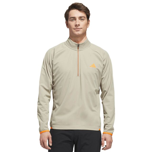 adidas Golf Mens Ultimate365 Durable Water Repellent 1/4 Zip Sweater