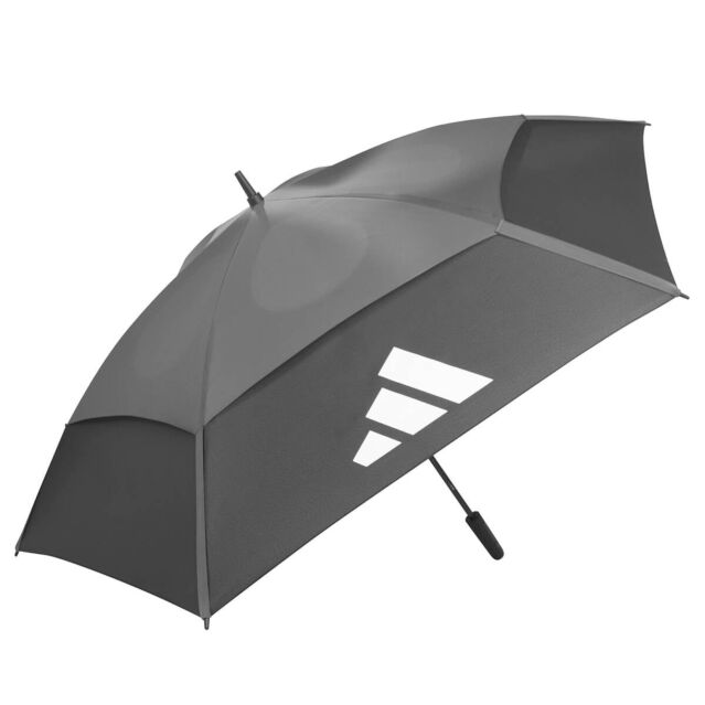 adidas Golf Unisex 2026 Double Canopy Fibreglass Water Repellent Umbrella